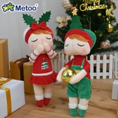 Metoo Peluş Bebek - 35CM Noel Elbisesi - 5