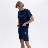 Ellesse Erkek Lacivert Şort EM422-NV - 5