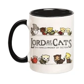 Kedi Desenli Seramik Kahve Fincanı - Stil 1 - 11oz - 1