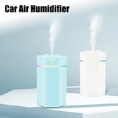 Mini USB Aroma Difüzör Hava Nemlendirici - Beyaz - Gece Işığı - 2