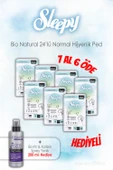 Sleepy Bio Natural 24'lü Hijyenik Ped Normal 7 AL 6 ÖDE ve 200 ML Tonik Hediye - 1