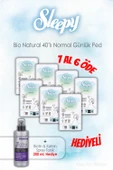 40'lı Sleepy Bio Natural Günlük Ped Normal 7 AL 6 ÖDE ve 200 ML Tonik Hediye thumbnail 1