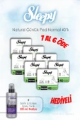 Sleepy 40'lı Natural Günlük Normal 7 AL 6 ÖDE ve 200 ML Tonik Hediye - 1