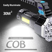 Şarjlı LED Kamp Feneri - 828 7LED - 5