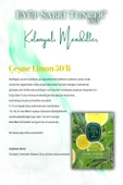 3'lü Limon Aromalı 150li ve 50'li Kolonyalı Mendil ve ROSIE - 3