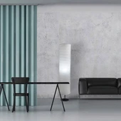 Nordik Minimalist Kağıt Ayak Lambası - Japon Tarzı - Modern Işık Lüks Ev Dekorasyonu - LED Abajur Seti - 3