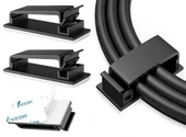 Yapışkanlı Kablo Düzenleyici Klips 4lü Set - 1