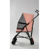 Tommy Evcil Hayvan Arabası Pembe 60*43*94cm Max 15kg - 2