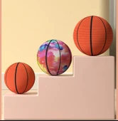İç Mekan Sessiz Basketbol Topu - Çok Renkli - No. 5 - 3