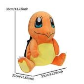 Pokemon Peluş Oyuncak Sırt Çantası - Renk 3 - 35x27x33 cm - 1