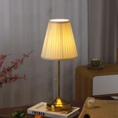 Vintage Yatak Odası Abajur - Bej - 2