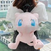 Pokemon Peluş Oyuncak Sırt Çantası - Renk 2 - Büyük - 50x45x35 cm - 4