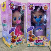 Ağlayan Bebek Müzik Oyuncağı - Tekboynuz Bebek Pembe - 4