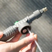 Ayarlanabilir Yüksek Basınçlı Hava Pompası El Spreyi - Sarı - 7