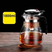 Cam Demlik - 750ML - Isıya Dayanıklı - Çay ve Kahve için - 4