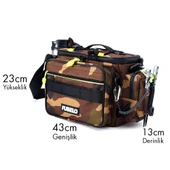 Fubelo Sider Balıkçı Çantası - Kahve - 6