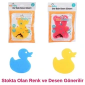 Star Baby Ekstra Yumuşak Banyo Süngeri Hayvan Figürlü - 1