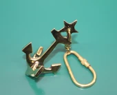 Çapalı Pirinç Anahtarlık 2475b - 1