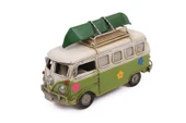 Dekoratif Metal Minibüs Çerçeveli ve Kumbaralı 1204E-3098SS-M144 - 3