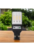 Kumandalı Solar Bahçe Lambası 700 Lümen, 3 COB LED, Güneş Enerjili Sensörlü Dış Mekan Aydınlatma - 3