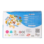 Nessiworld BLG-107A Ahşap Şehir Blok Seti - 1