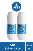 She Is Cool Kadın Roll-On 50 ml 2 Adet - 1