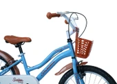 Sarissa Vintage 20 Jant 6 ve 10 Yaş Çocuk Bisikleti Pastel Mavi + Yan Destek Tekeri Hediyeli thumbnail 4