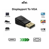 5152 Displayport To Vga Çevirici Dönüştürücü Adaptör thumbnail 4