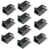 Power Güç Giriş Konnektörü PCB Şase Tip (2.5mm) - 10 Adet - 1