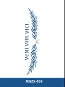 MGZS-012 YARI KALICI VENI VIDI VICI GELDİM GÖRDÜM YENDİM YAZILI DÖVME-TATTO - 1