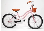 Sarissa Vintage 20 Jant 6 ve 10 Yaş Çocuk Bisikleti Pastel Pembe + Yan Destek Tekeri Hediyeli - 1