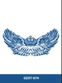 GZXT-074 YARI KALICI KRAL TACI VE KANAT DESEN GÖĞÜS DÖVME-TATTO - 1