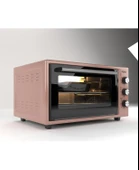 Ferre 45 Litre 6 Program Turbo Mini Fırın - Rose - 45630M - 3