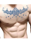GZXT-031 YARI KALICI DAMLA DESEN GÖĞÜS DÖVME-TATTO - 2