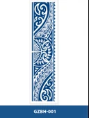 GZBH-001 YARI KALICI ETNİK DESEN ŞERİT DÖVME-TATTO - 1