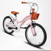 Sarissa Vintage 20 Jant 6 ve 10 Yaş Çocuk Bisikleti Pastel Pembe + Yan Destek Tekeri Hediyeli - 2