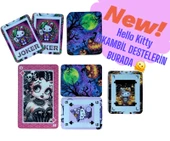 HELLO KITTY MİNİ PLASTİK İSKAMBİL DESTELERİ KUTU OYUN KARTLARI - 1