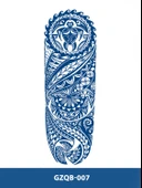 GZQB-007 YARI KALICI ETNİK DESEN KOL DÖVMESİ-TATTO - 2