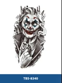 TBS-8340 ORTA BOY TABANCALI ADAM DESEN GEÇİCİ DÖVME-TATTO - 1