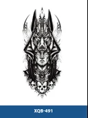 XQB-491 ORTA BOY KURT VE KADIN DESEN GEÇİCİ DÖVME-TATTO - 1