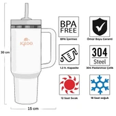 İgloo Stadler Thermo-Mug 1.2 Litre Pipetli Termos Bardak - 12