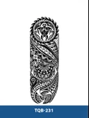 TQB-231 ETNİK DESEN GEÇİCİ KOL DÖVMESİ-TATTO - 1