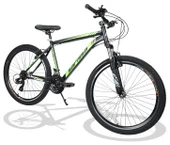 Sarissa Moon 26" Jant MTB Ön Amortisörlü Shimano 21 Vites V Fren Dağ Bisikleti Siyah Yeşil - 5