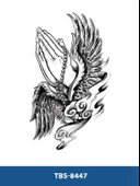 TBS-8447 ORTA BOY EL KANAT DESEN GEÇİCİ DÖVME-TATTO - 1