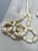 Kesme Fildişi Tesbih 12,58 Gram - Koleksiyonluk Fil Dişi Tespih - 4
