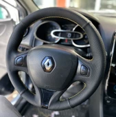 Clio 4 FAZ 1 2014-2017 Araca Özel Direksiyon Kılıfı (Makyajlı Kasalara Uyumlu Değildir) thumbnail 2