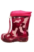 Kral 03101 Kürklü Sıcak Astar Filet Çocuk Yağmur Çizme - 3