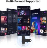 Usb + Type-C Çıkışlı Flash Bellek 64gb Iphone Samsung IOS Android Windows Pc Flash Bellek - 3