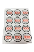 Cumhuriyet 100 Yaşında Silikon Logo 1 Adet Fiat - Egea - Cross - Fiorino (A KALİTE 1.SINIF) - 2