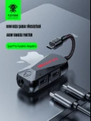 GS1 3 İn 1 Usb-c Type-c Oyun Ses 60W Hızlı Şarj Adaptörü Oyun ve Ses 60w Hızlı Şarj Adaptörü - 5